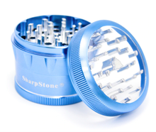 Load image into Gallery viewer, SHARPSTONE&reg; V2 CLEAR TOP 4 PIECE GRINDER &ndash; 2.5&rdquo;