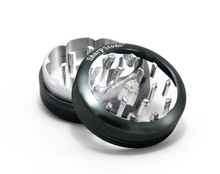 Load image into Gallery viewer, SHARPSTONE CLEAR TOP 2 PIECE HERB GRINDER - 2.2"
