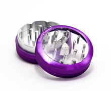 Load image into Gallery viewer, SHARPSTONE CLEAR TOP 2 PIECE HERB GRINDER - 2.2"