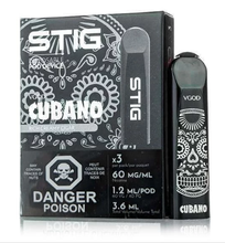 Load image into Gallery viewer, VGOD Stig Pod vape disposable pen 3pk