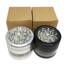 Load image into Gallery viewer, Seethrough Aluminum 53mm Grinder 4pt