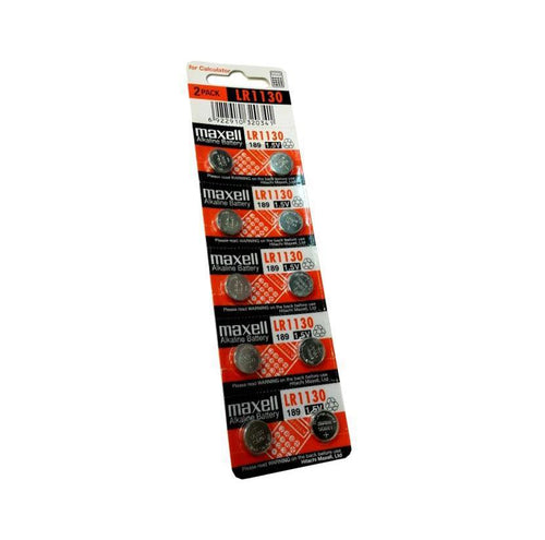 Maxell LR1130 1 Card (10 pcs)