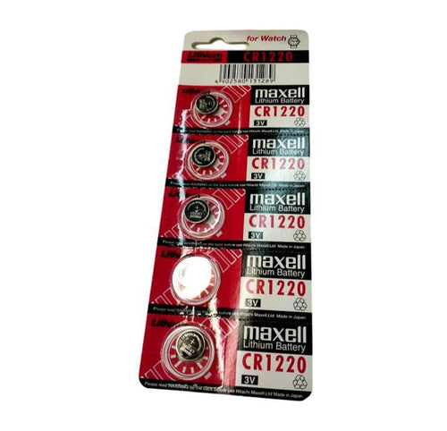 Maxell CR1220 1 Card (5 pcs)