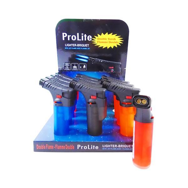 Pro Lite Double Torch Lighter-Frosted