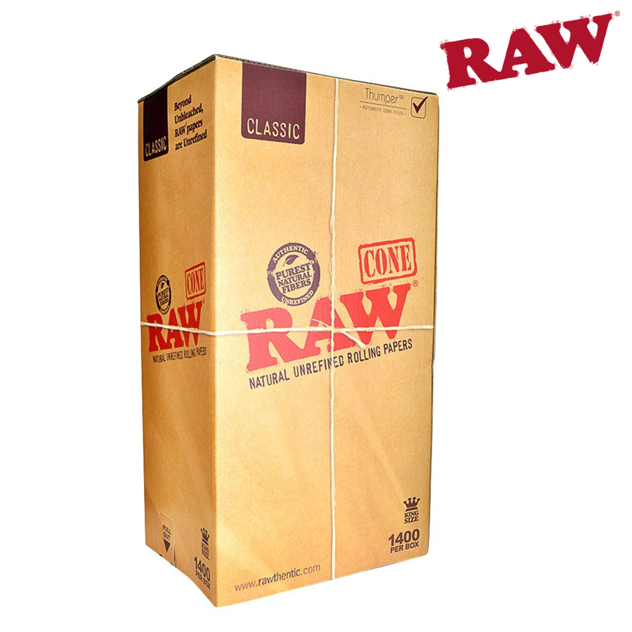 RAW KINGSIZE CONE BULK  1400pack