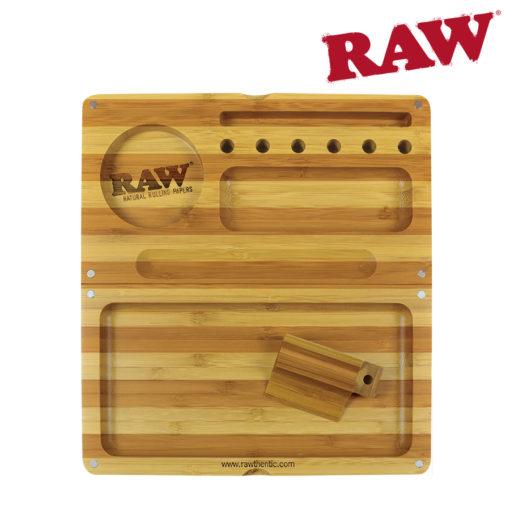 RAW BAMBOO BACKFLIP FILLING TRAY STRIPED *LIMITED EDITION*