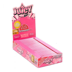 Juicy Jay&rsquo;s 1 &frac14; size Flavored rolling paper COTTON CANDY