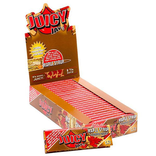 Juicy Jay’s 1 ¼ size Flavored rolling paper MAPLE SYRUP