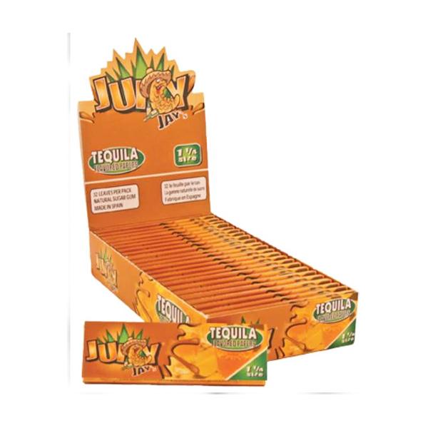 Juicy Jay-s 1 ¼ size Flavored rolling paper TEQUILA