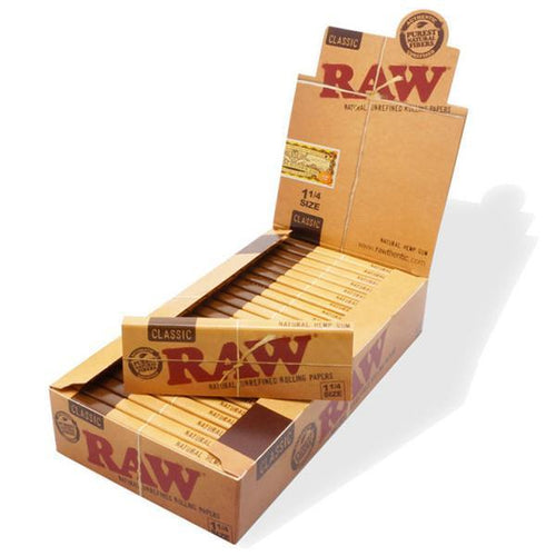 RAW Classic 1 1/4 24packs (1Box)