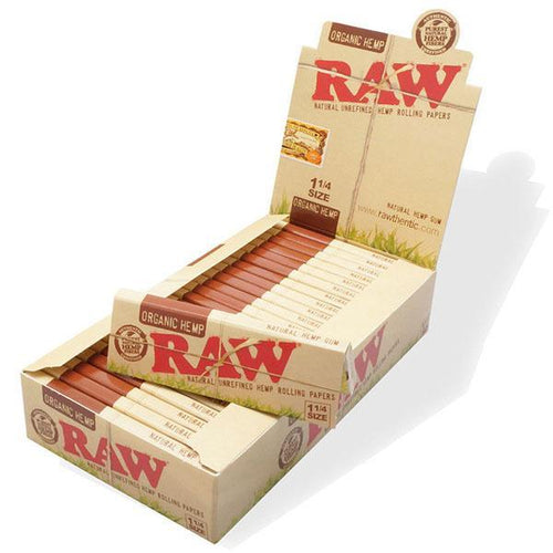 RAW ORGANIC 1 1/4 24 packs (1 Box)