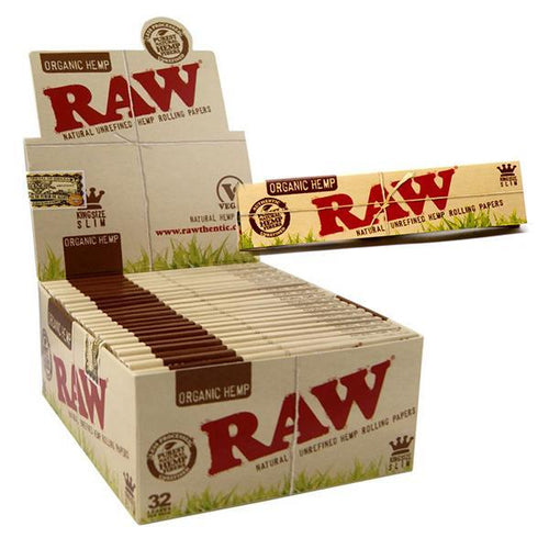 RAW ORGANIC King Size 50 packs (1 Box)