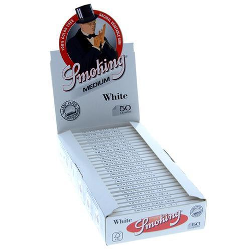 Smoking White 1 1/4 Rolling Papers - Box of 25 Packs