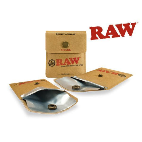 RAW POCKET ASHTRAY 10pcs display