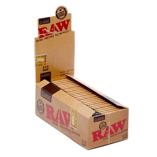 Raw Classic 1 1/2 25packs (1 Box)