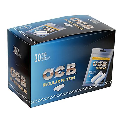 OCB Regular size CIGARETTE FILTER TIPS 30 Sachets