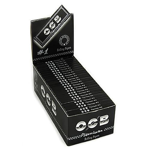 OCB Premium Single Wide Rolling Papers 25's