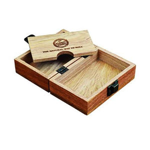 Raw Wood Rolling Box