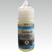 Load image into Gallery viewer, Serenity Salt Nicotine E-liquid 30ml bottle