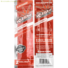 Load image into Gallery viewer, KUSH HERBAL HEMP WRAPS, FLAVOURED
