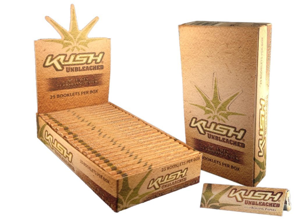 KUSH NATURAL UNBLEACHED 1 1/4 Rolling paper